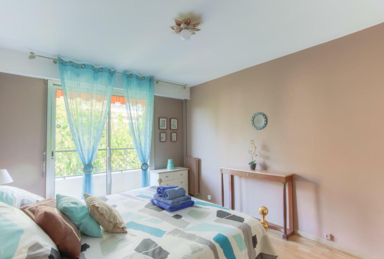 דירות ניס Confortable 3 Pieces Avec Superbe Vue Mer מראה חיצוני תמונה